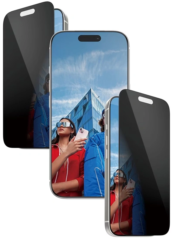 Panzerglass iPhone Air privacy stikliukas, skaidri, 2 nuotrauka